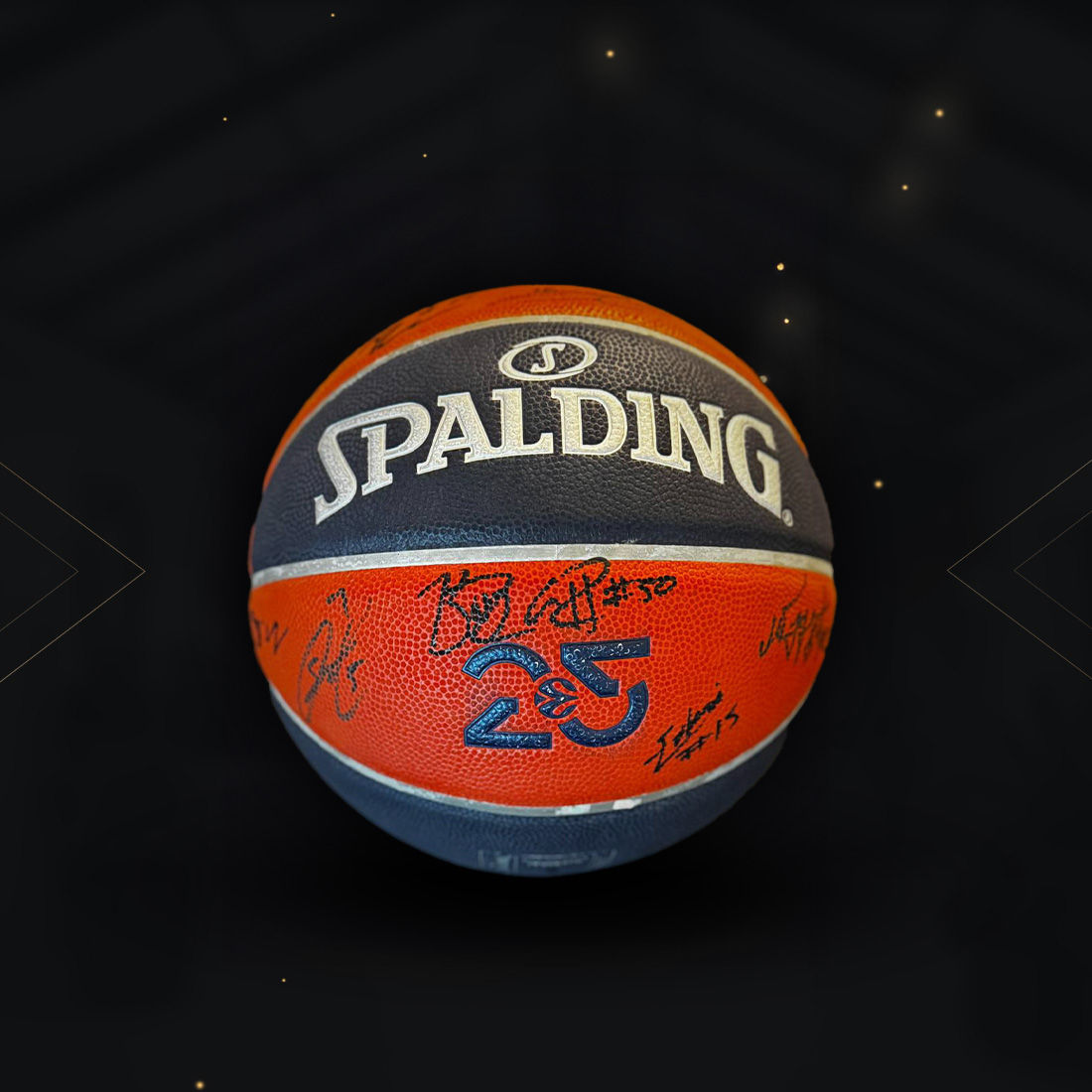 Signed EuroLeague 25th Anniversary Ball