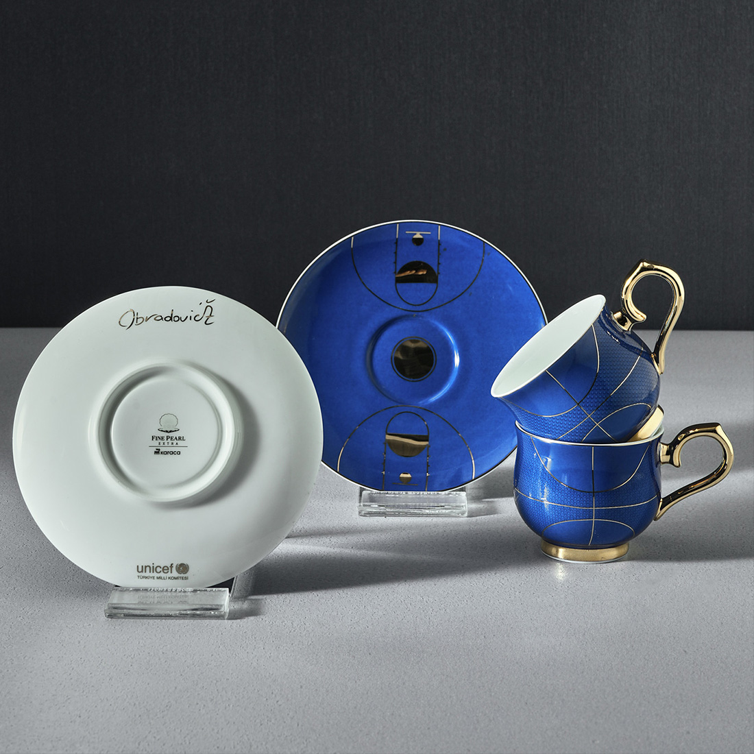 Karaca x UNICEF Obradovic Tea Cup Set